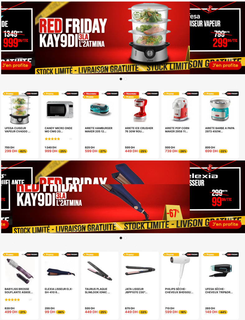 Soldes Electroplanet RED Friday 7 Novembre 2025