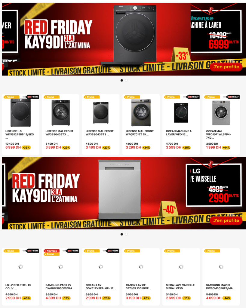 Soldes Electroplanet RED Friday 7 Novembre 2025