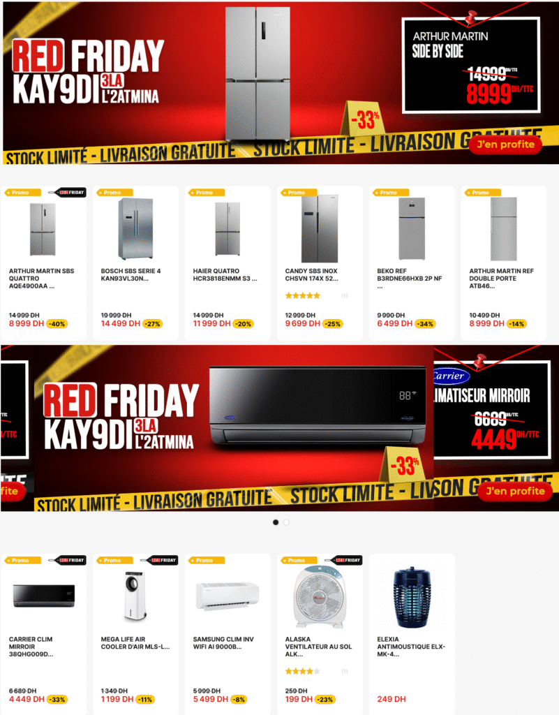 Soldes Electroplanet RED Friday 7 Novembre 2025