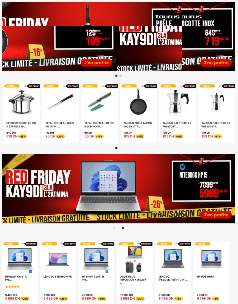 Soldes Electroplanet RED Friday 7 Novembre 2025