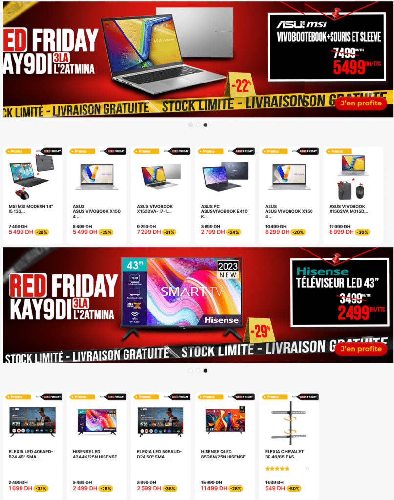 Soldes Electroplanet RED Friday 7 Novembre 2025
