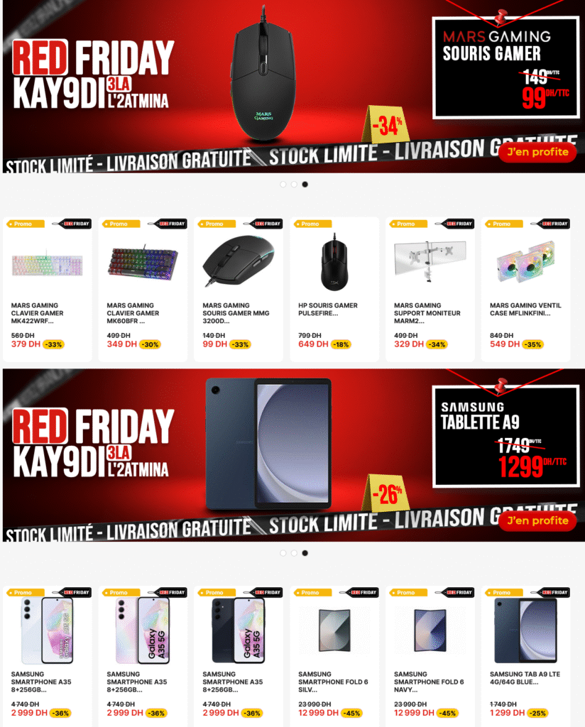 Soldes Electroplanet RED Friday 7 Novembre 2025