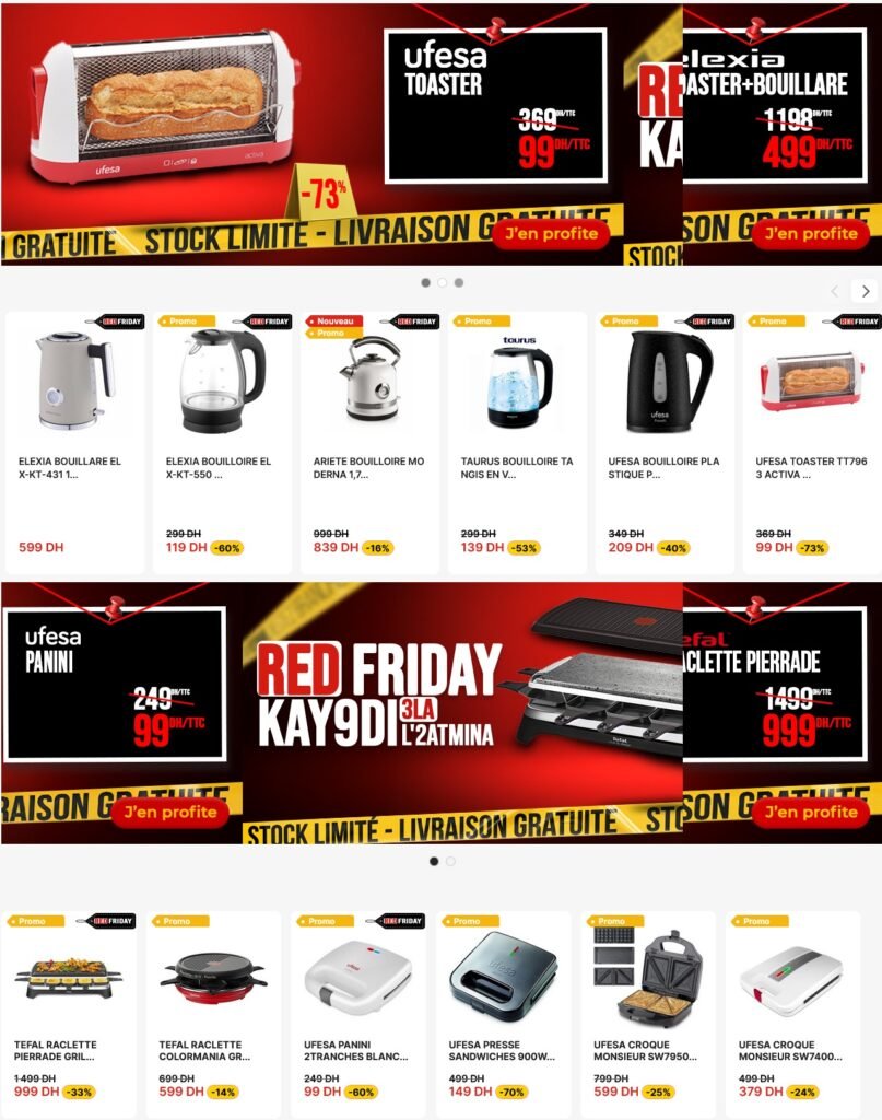 Soldes Electroplanet RED Friday 7 Novembre 2025