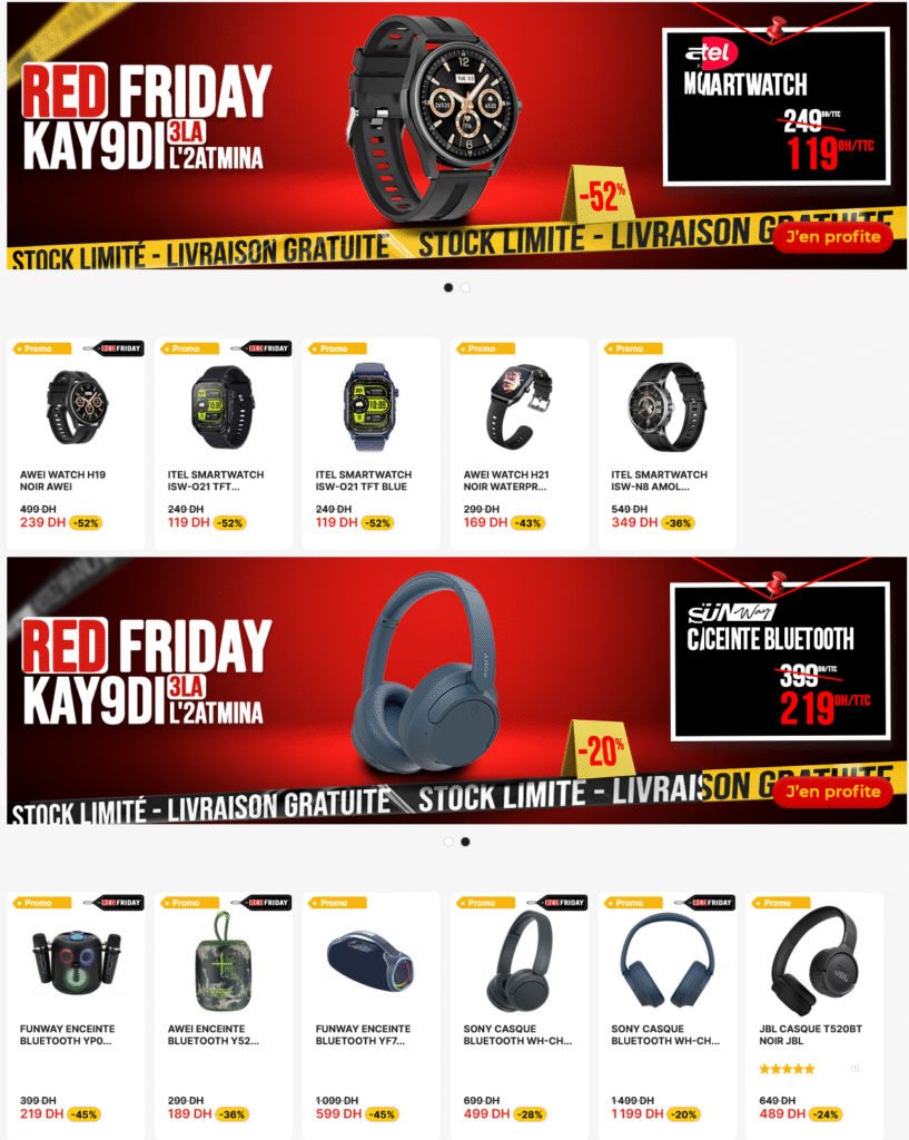 Soldes Electroplanet RED Friday 7 Novembre 2025