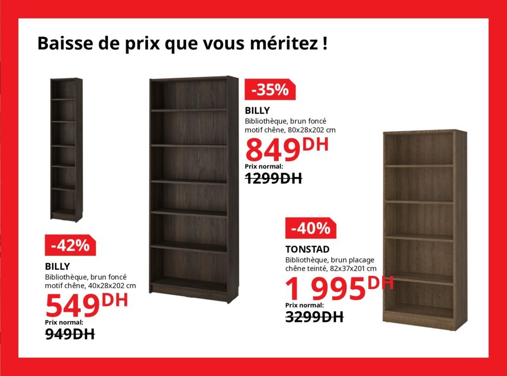 Soldes Ikea maroc -70% jusqu’au 5 janvier 2026