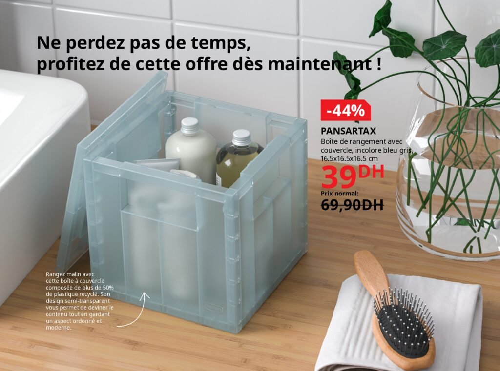 Soldes Ikea maroc -70% jusqu’au 5 janvier 2026