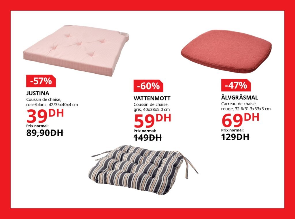 Soldes Ikea maroc -70% jusqu’au 5 janvier 2026