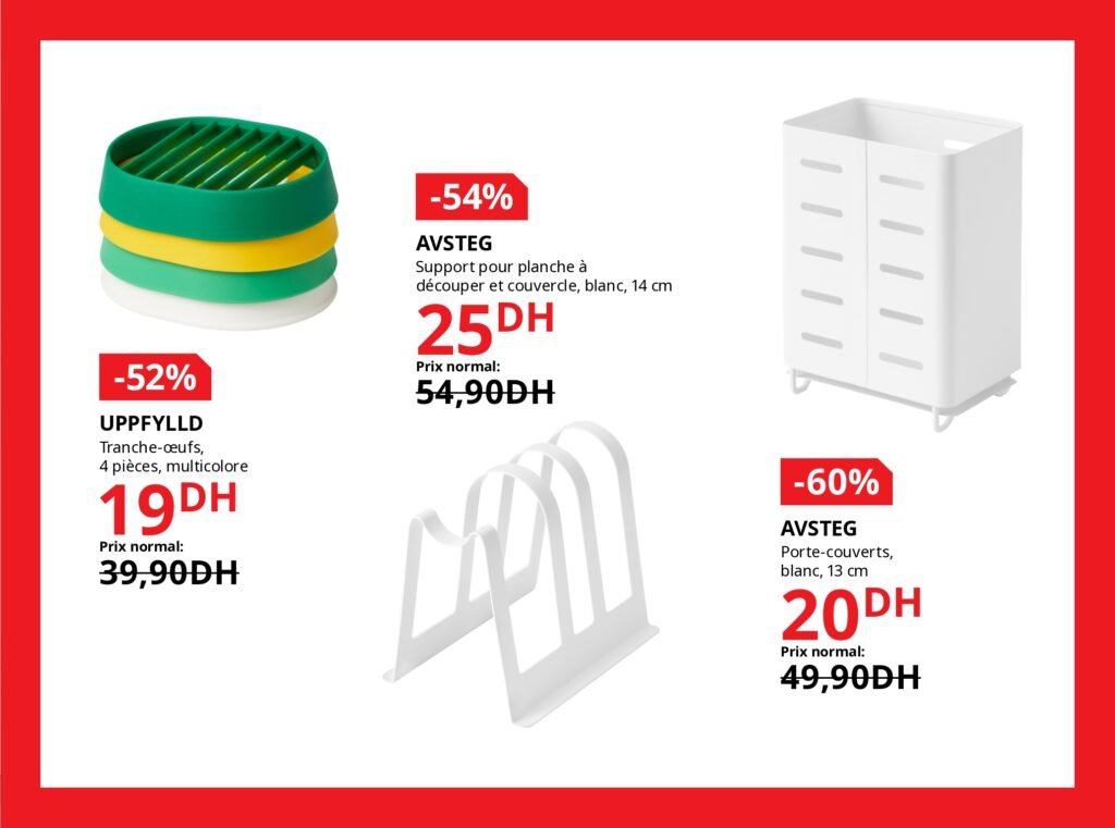 Soldes Ikea maroc -70% jusqu’au 5 janvier 2026