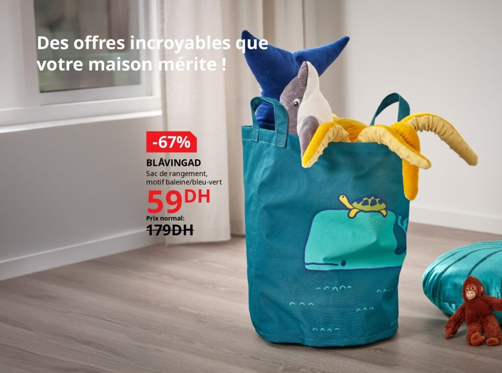 Soldes Ikea maroc -70% jusqu’au 5 janvier 2026