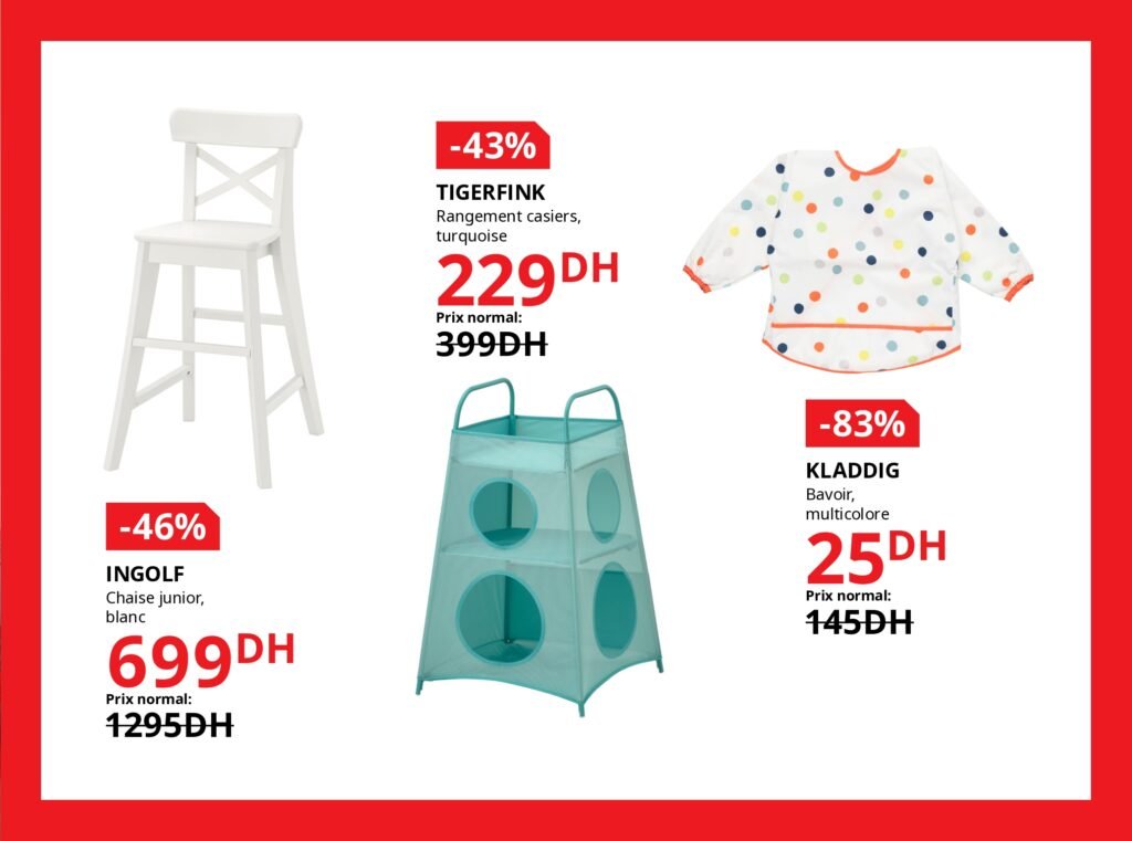 Soldes Ikea maroc -70% jusqu’au 5 janvier 2026