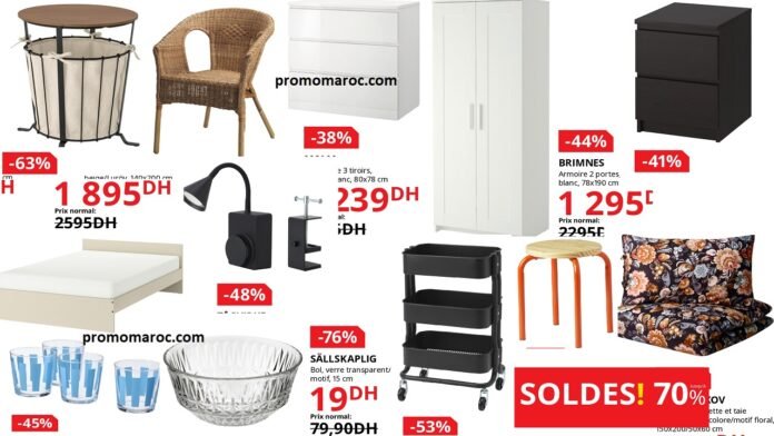 Soldes Ikea maroc -70% jusqu’au 5 janvier 2026