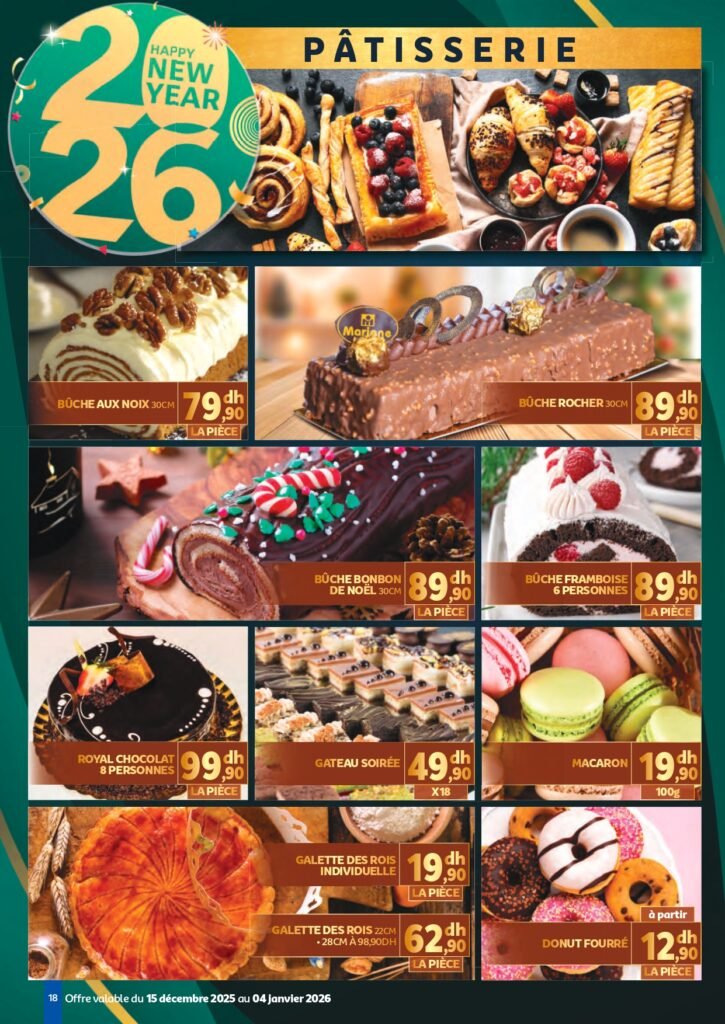 Catalogue Marjane Fêtes de fin d’année du 15 decembre au 4 Janvier 2026