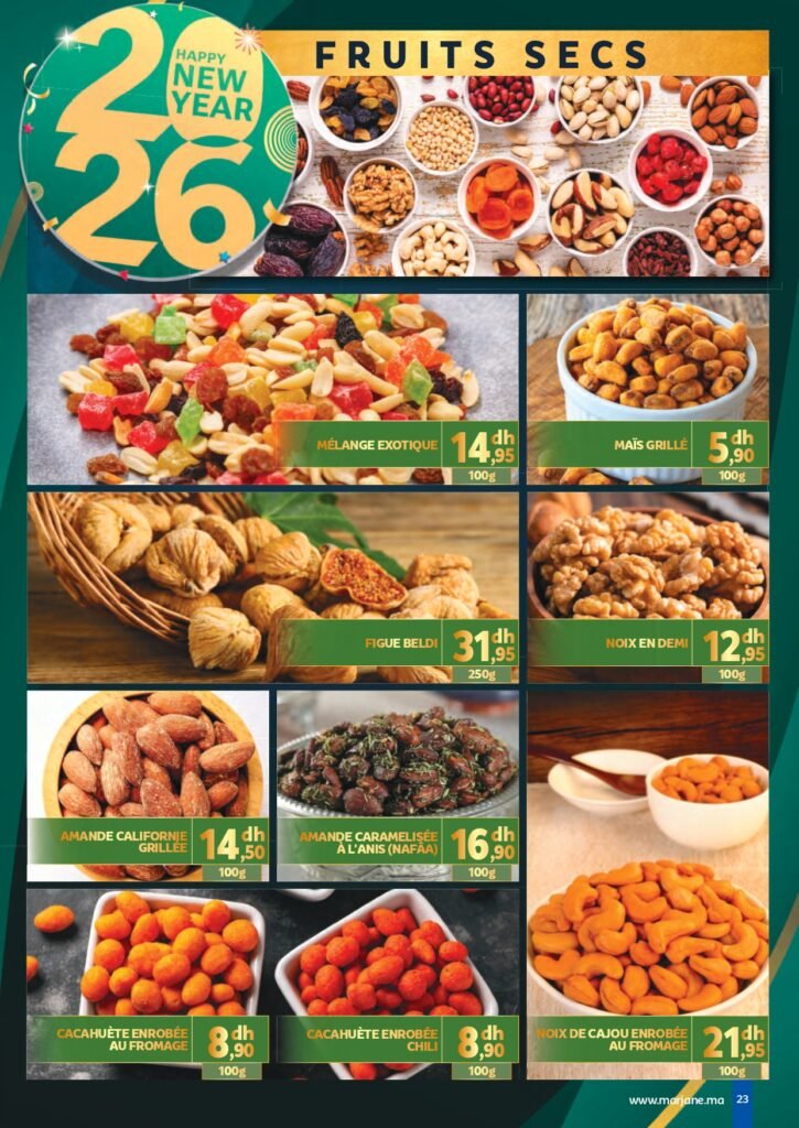 Catalogue Marjane Fêtes de fin d’année du 15 decembre au 4 Janvier 2026