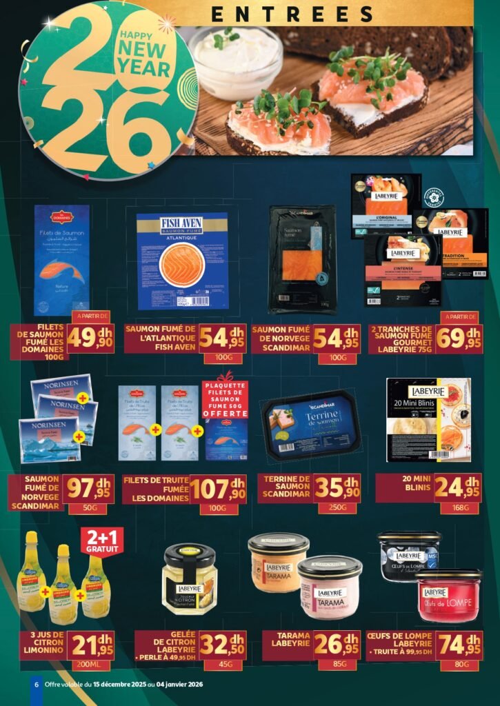 Catalogue Marjane Fêtes de fin d’année du 15 decembre au 4 Janvier 2026