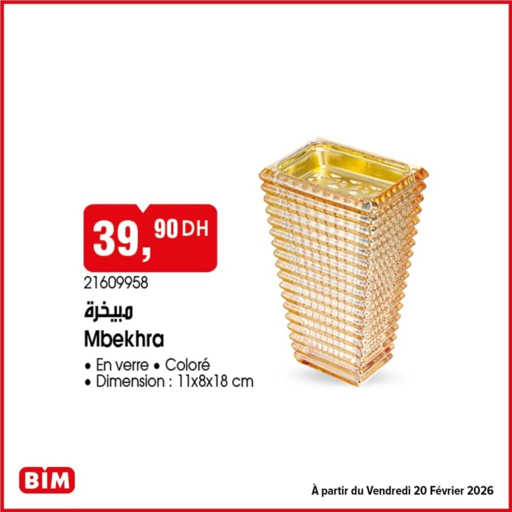 Promotion Bim vendredi 20 fevrier 2026