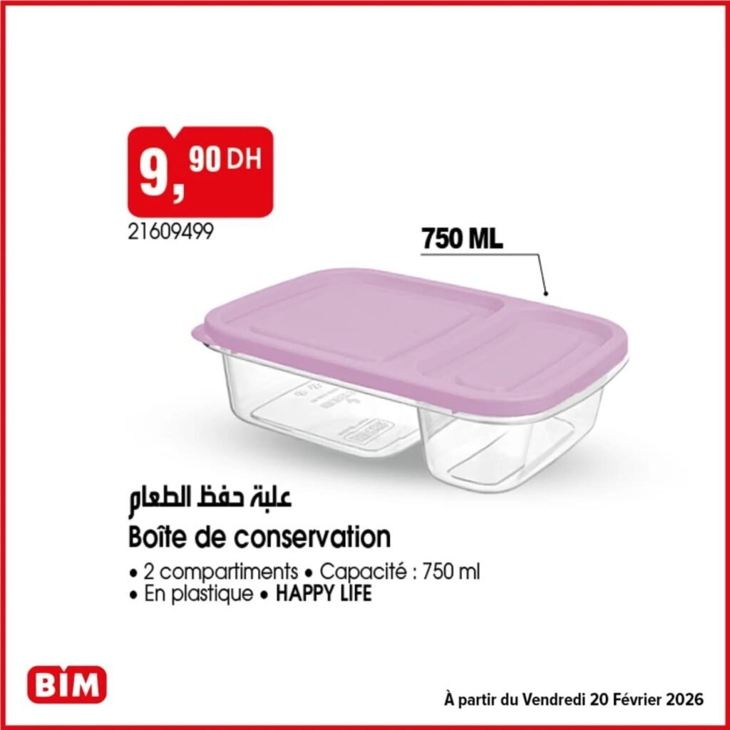 Promotion Bim vendredi 20 fevrier 2026