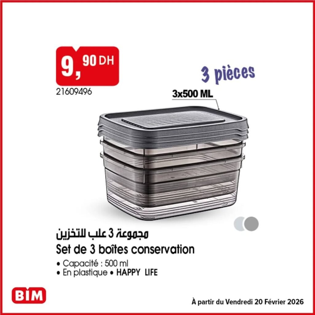 Promotion Bim vendredi 20 fevrier 2026