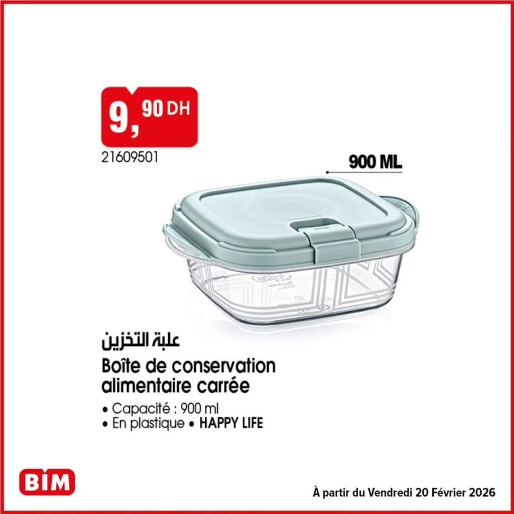 Promotion Bim vendredi 20 fevrier 2026