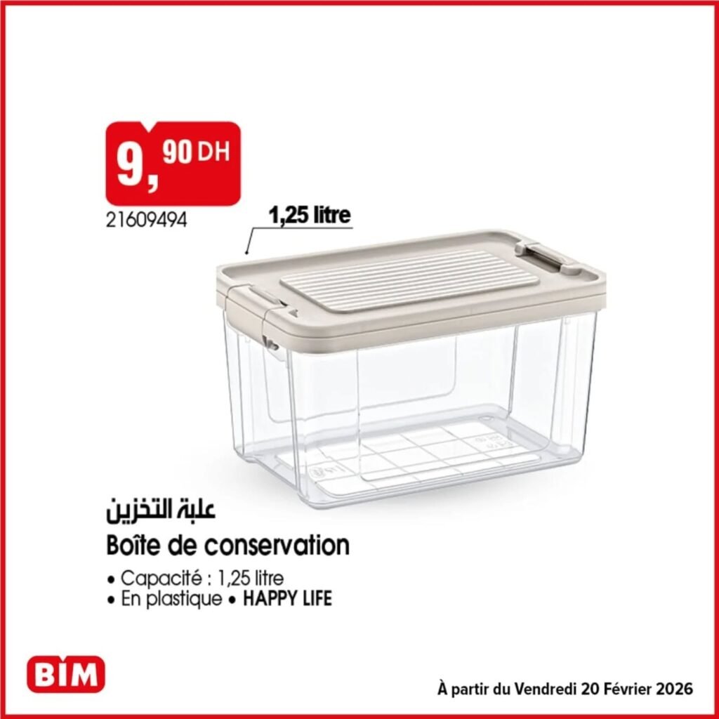 Promotion Bim vendredi 20 fevrier 2026