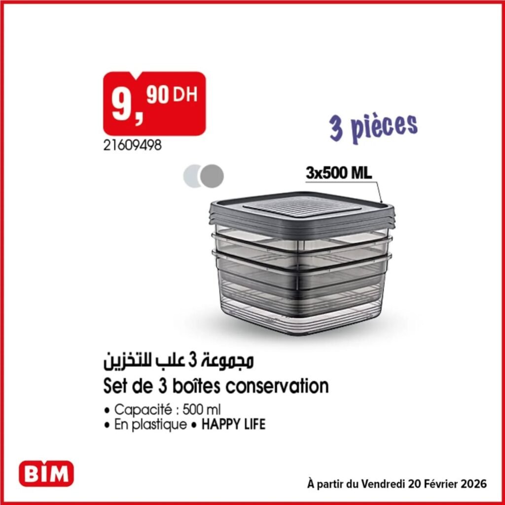 Promotion Bim vendredi 20 fevrier 2026