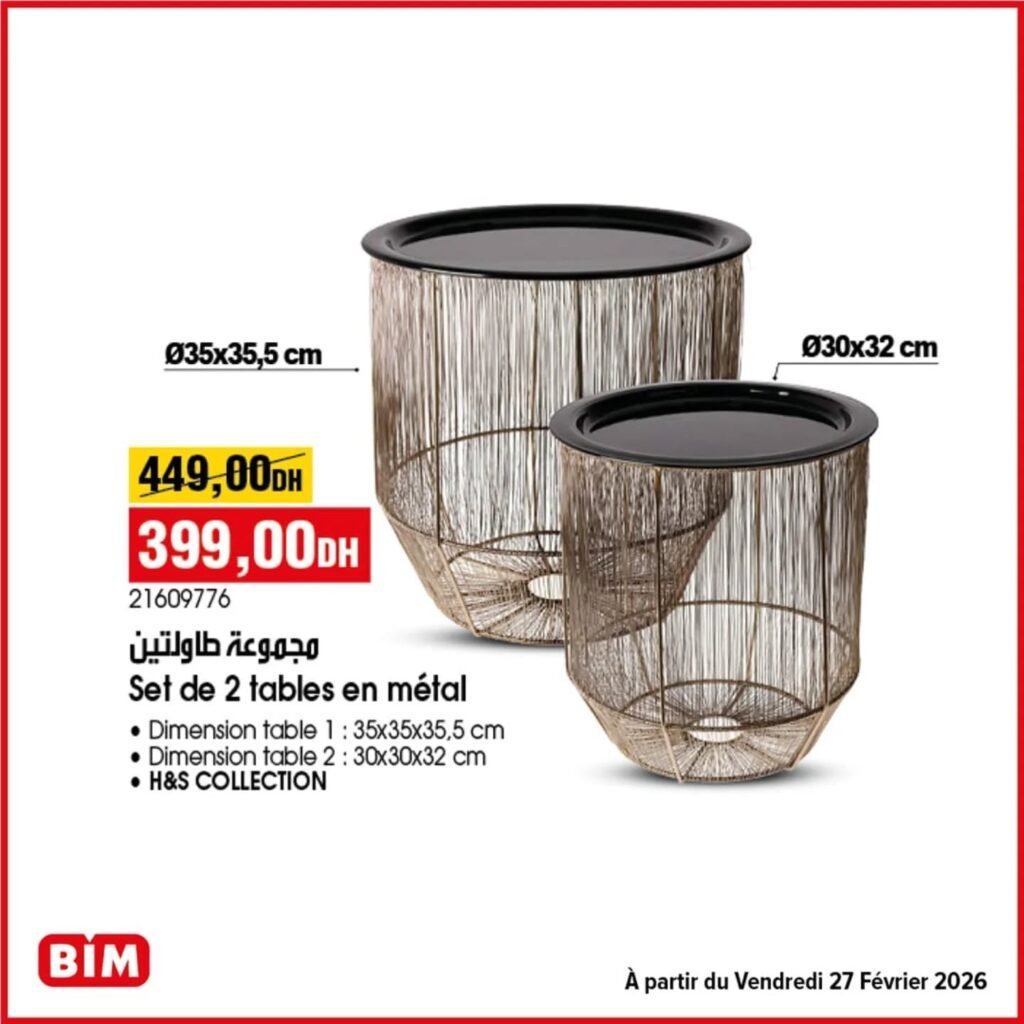 Promotion Bim vendredi 27 fevrier 2026