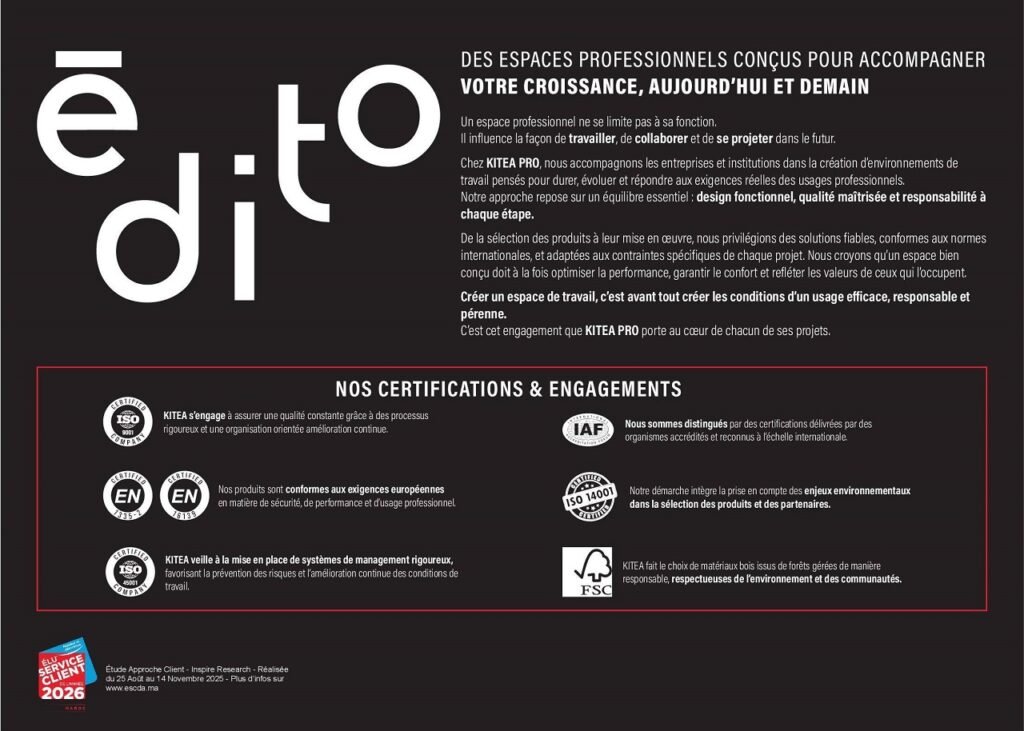 Catalogue kitea du 27 Mars au 30 Avril 2026