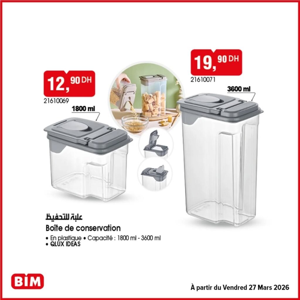 Promotion Bim vendredi 27 mars 2026