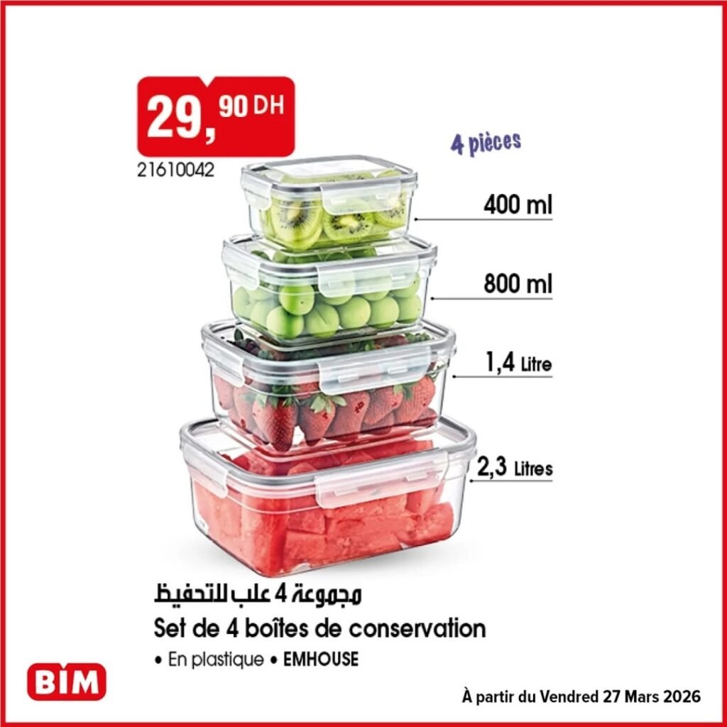 Promotion Bim vendredi 27 mars 2026