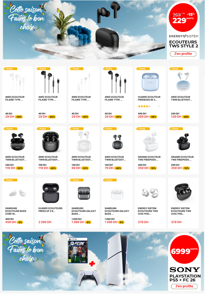 Promotion Electroplanet printemps 2026