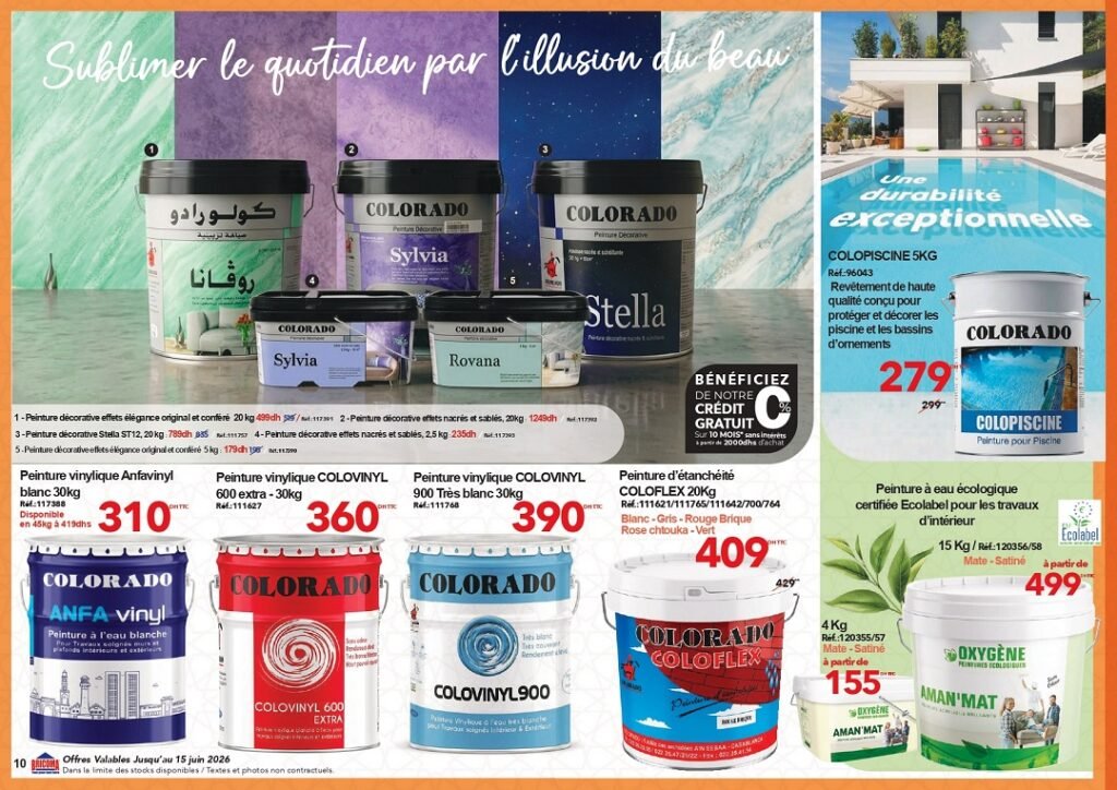 Catalogue Bricoma Aid Al Adha jusqu’au 15 juin 2026