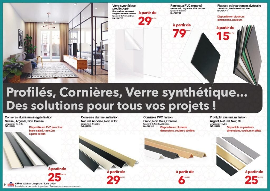 Catalogue Bricoma Aid Al Adha jusqu’au 15 juin 2026