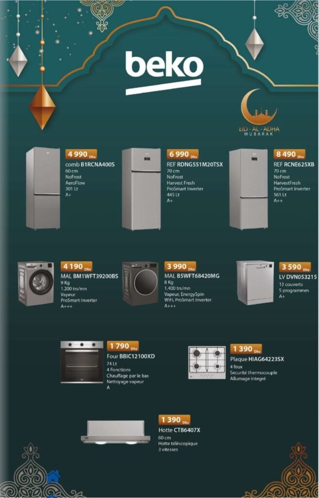 Catalogue carrefour maroc du 07 au 31 mai 2026 offres electromenager