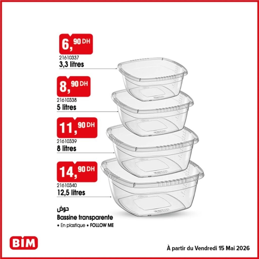 Promotion Bim vendredi 15 mai 2026