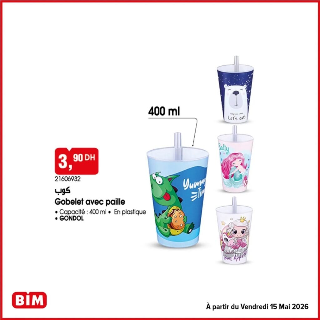 Promotion Bim vendredi 15 mai 2026