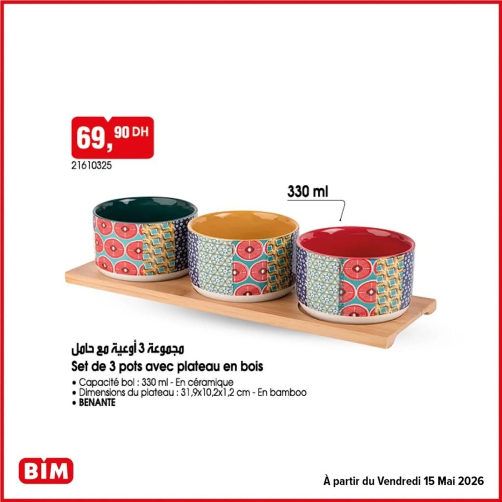 Promotion Bim vendredi 15 mai 2026