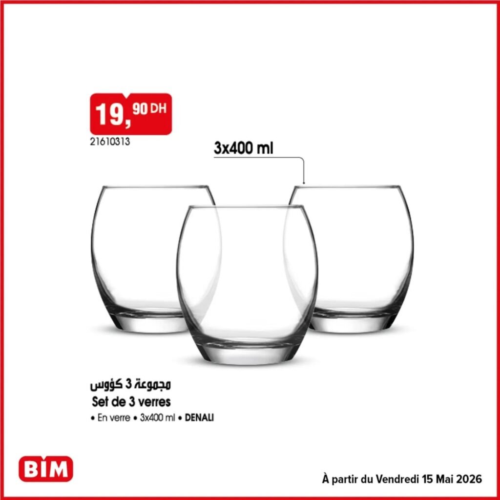Promotion Bim vendredi 15 mai 2026