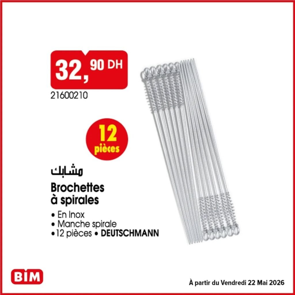 Promotion Bim vendredi 22 mai 2026