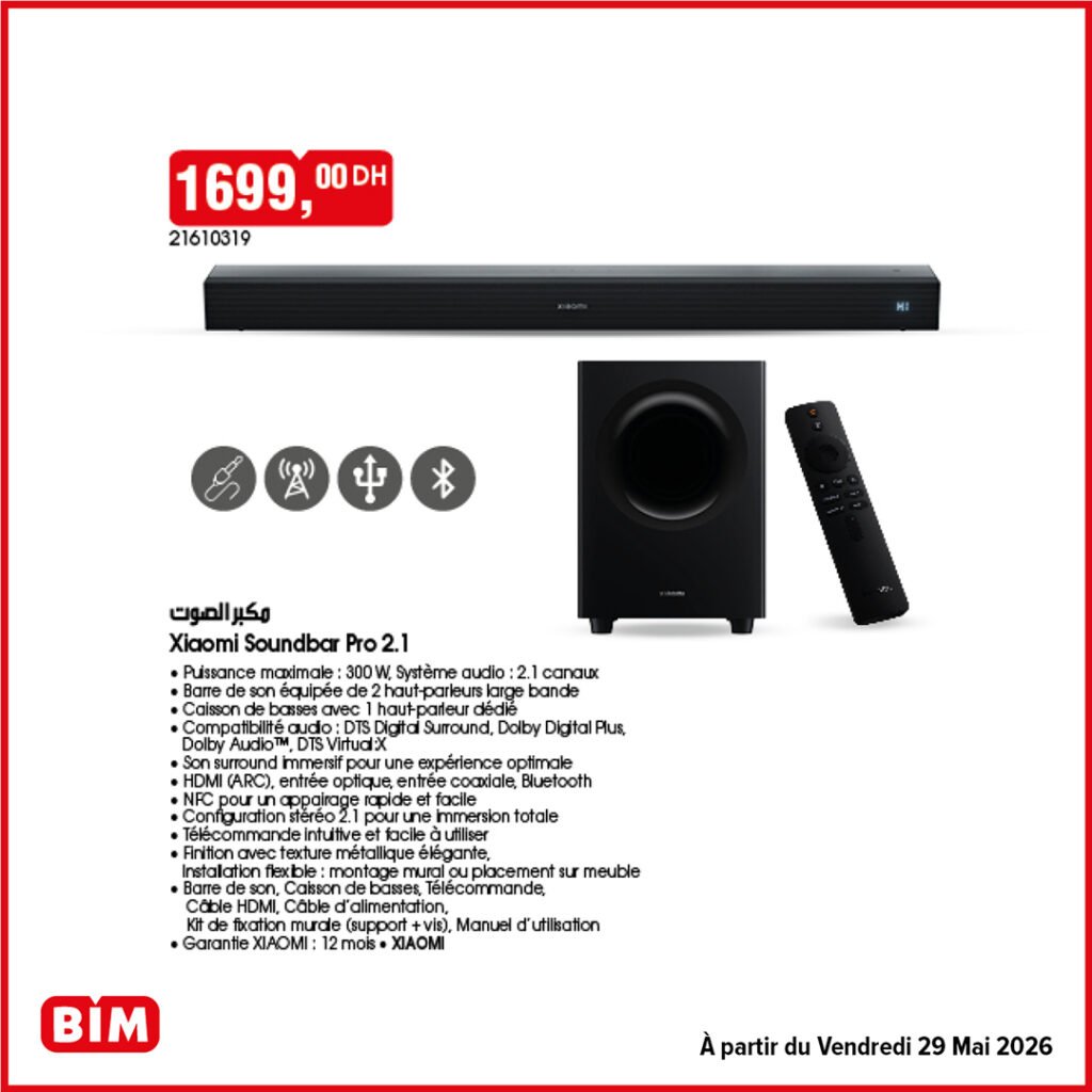 Promotion Bim vendredi 29 mai 2026 offres world cup