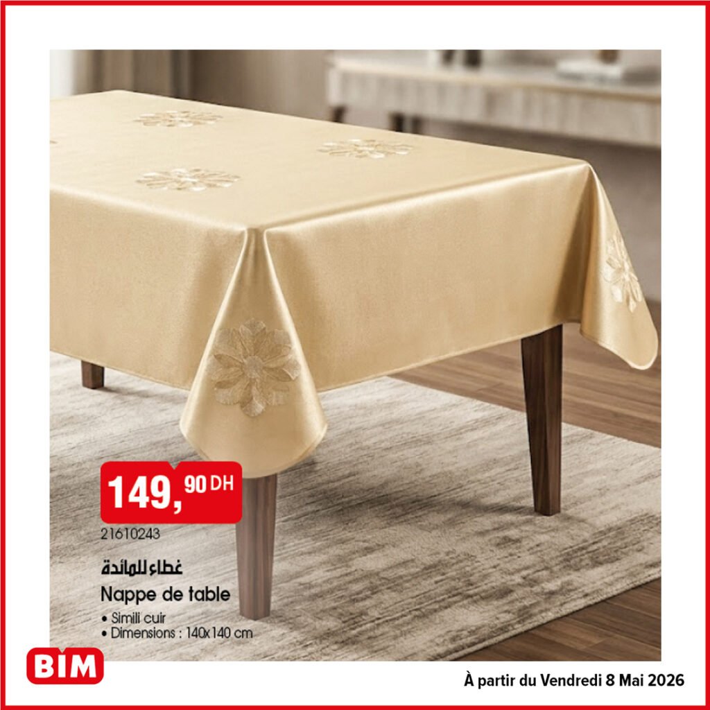 Promotion Bim vendredi 8 mai 2026