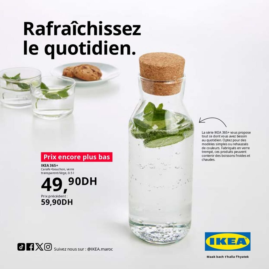 Promotion Ikea maroc jusqu’au 31 août 2026