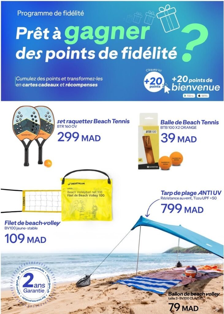 Catalogue decathlon été 2026