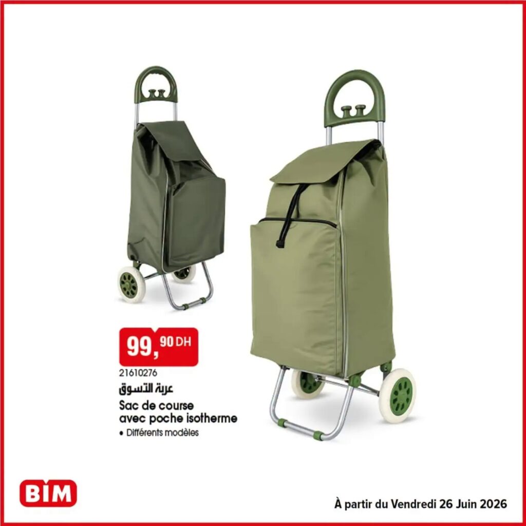 Promotion Bim vendredi 26 juin 2026