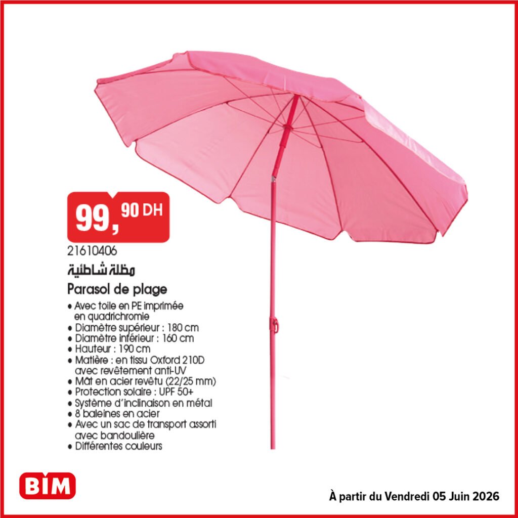 Promotion Bim vendredi 5 juin 2026
