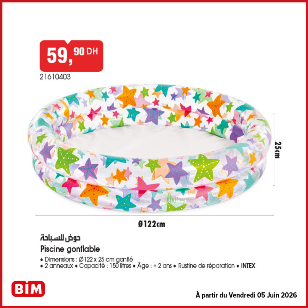 Promotion Bim vendredi 5 juin 2026