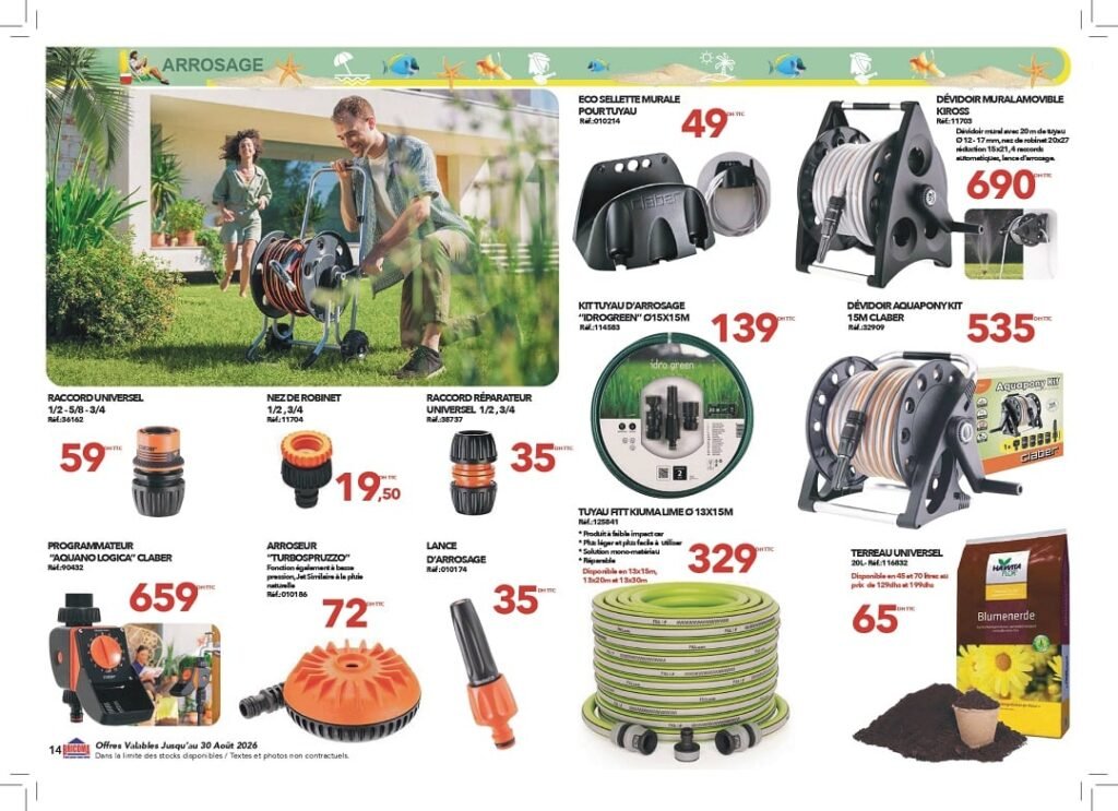 Catalogue Bricoma été 2026