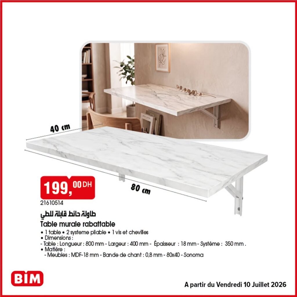 Promotion Bim vendredi 10 Juillet 2026