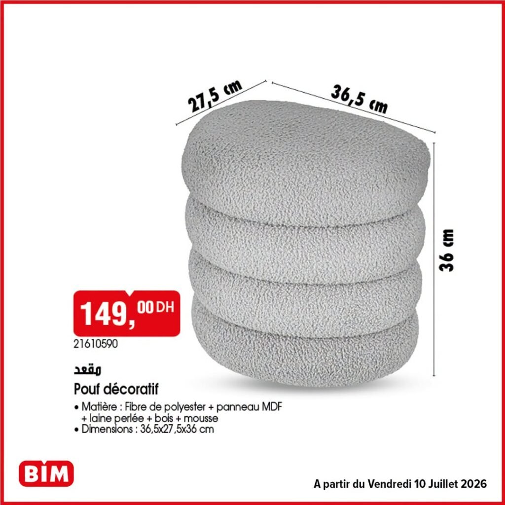Promotion Bim vendredi 10 Juillet 2026