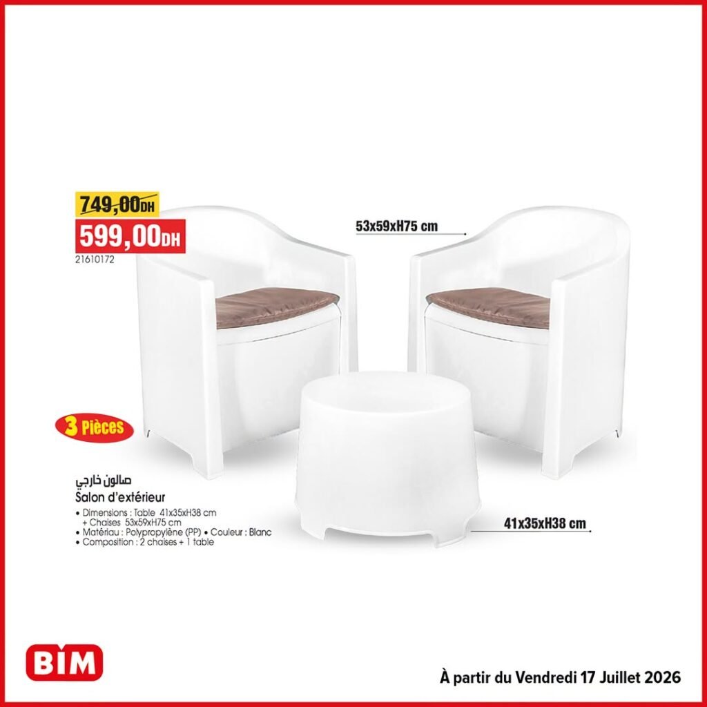 Promotion Bim vendredi 17 Juillet 2026