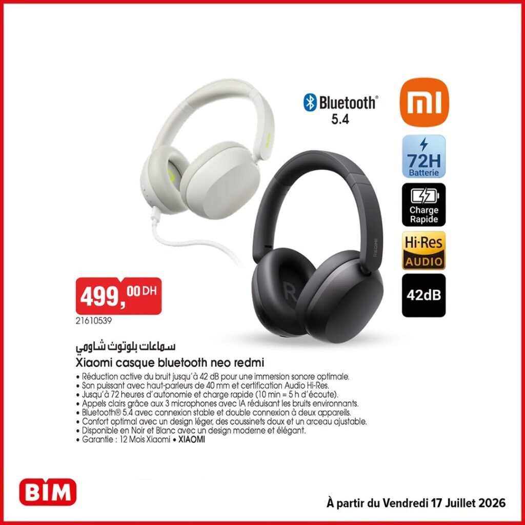 Promotion Bim vendredi 17 Juillet 2026