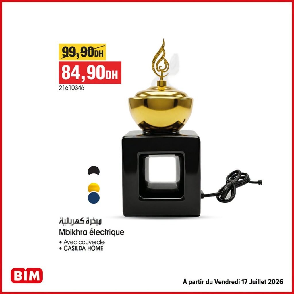 Promotion Bim vendredi 17 Juillet 2026